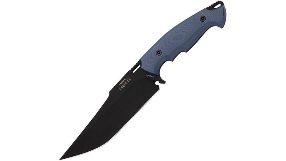 Hydra Knives Legio IX Fixed Blade Blue, HKS17BLB
