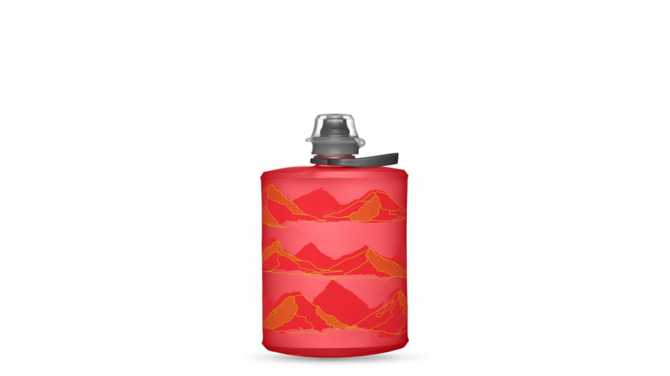HydraPak Stow 500ml Bottle, Mountain Edition Redwood, GS341RM