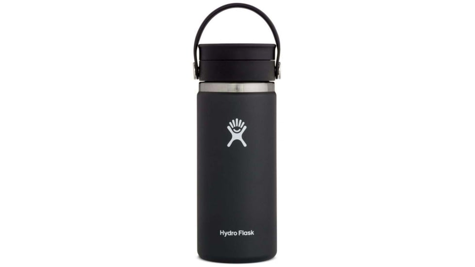 Hydro Flask 16 oz. Coffee Flask w/Flex Sip Lid, Black, W16BCX001