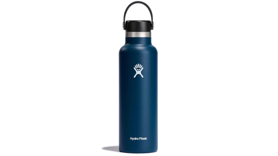 Hydro Flask 21oz Standard Mouth Flask, Indigo, 21 oz, S21SX464