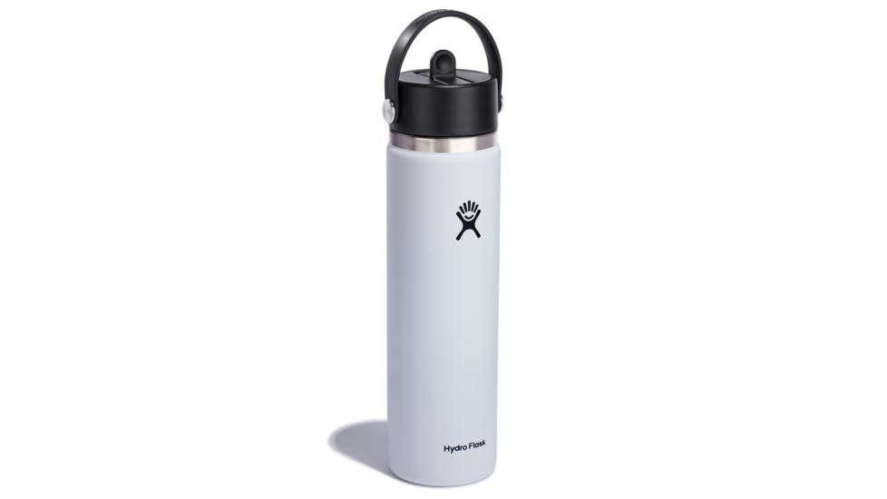 Hydro Flask 24 Oz Wide Flex Straw Cap, White, 24 oz, W24BFS110