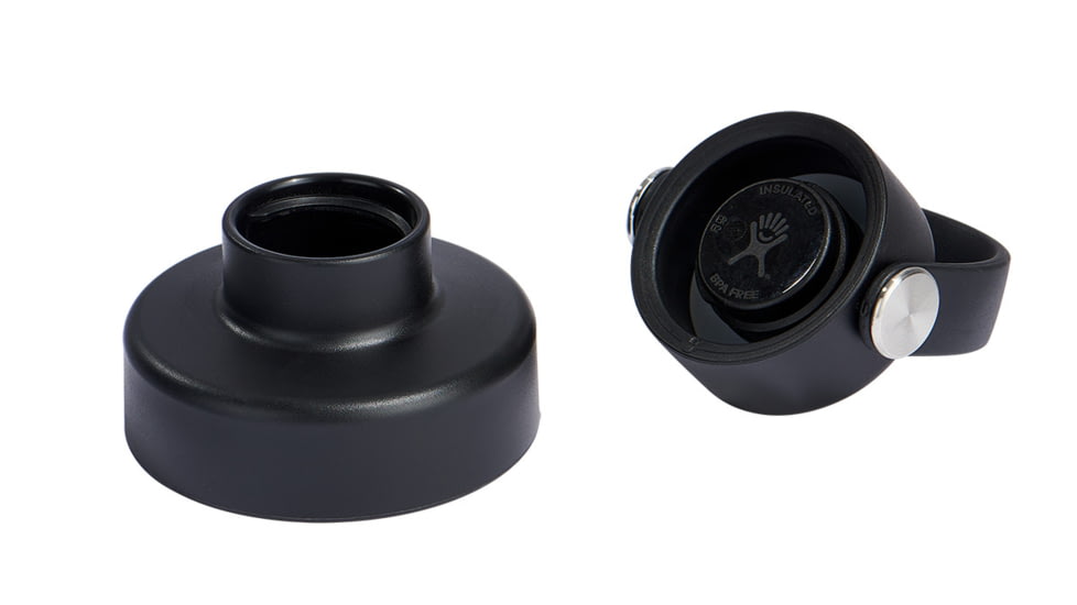 Hydro Flask Wide Flex Chug Cap, BLACK, Wide, WFCC001