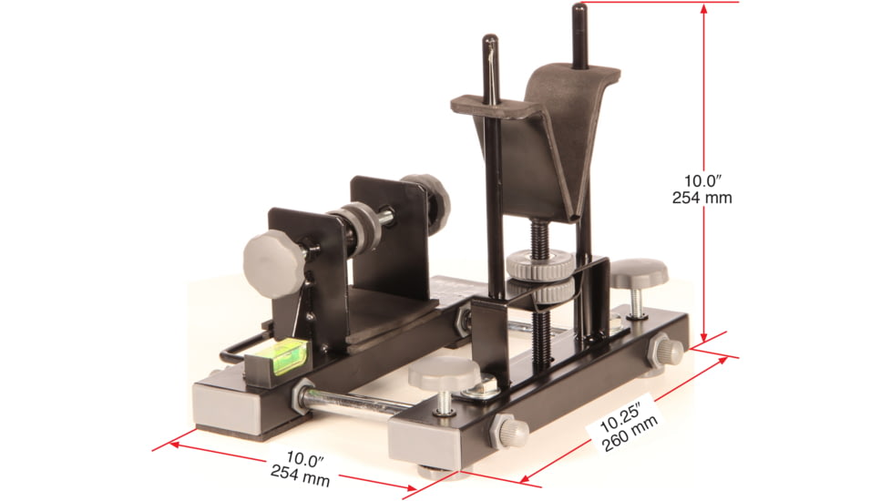 Hyskore Parallax Pistol Sighting Rest, Black, 30018