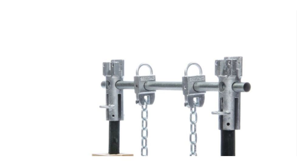 Hyskore Range Hound 2x4 Hanging Steel Target, Silver, 30301