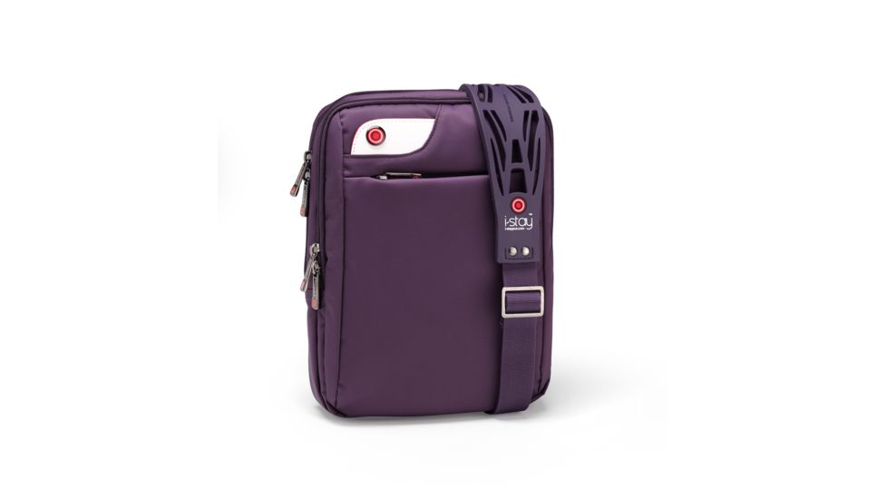 i-Stay Padded Tablet Bag,11x8.5x2.5in,Purple is0121