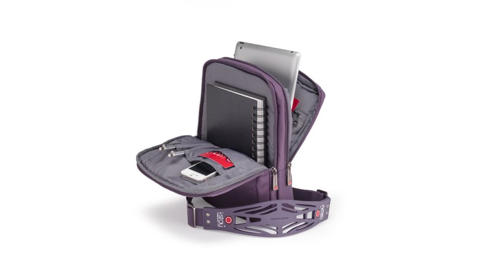 i-Stay Padded Tablet Bag,11x8.5x2.5in,Purple is0121