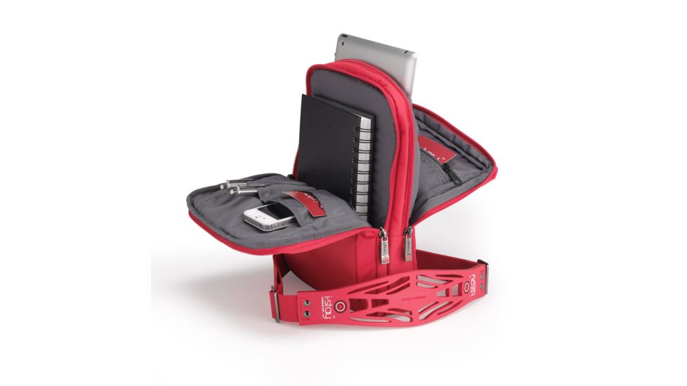 i-Stay Padded Tablet Bag,11x8.5x2.5in,Red is0131