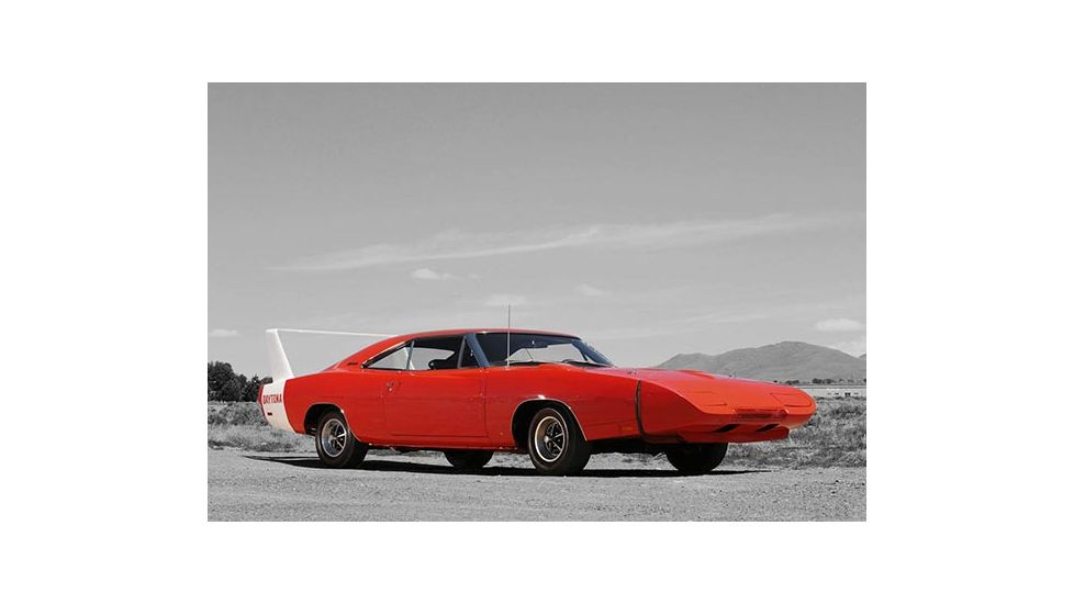 iCanvas 1969 Dodge Charger Daytona Color Pop by Canvas Print, Multi, 40x26x0.75 ICA1196-1PC3-40x26