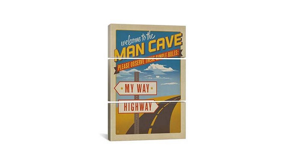 iCanvas My Way Highway by Anderson Design Group Print, Multi, 60x40x0.75, 3P ADG263-3PC3-60x40
