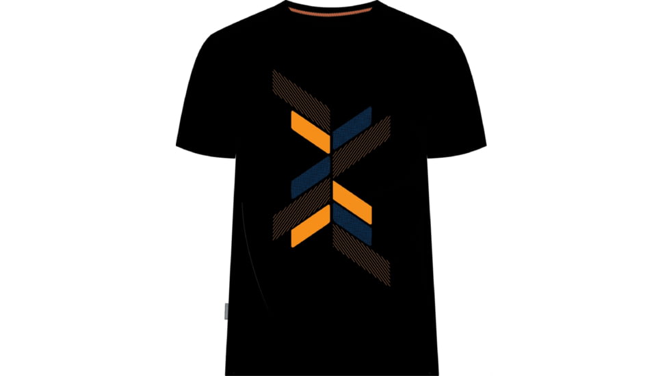 Icebreaker 125 Cool-Lite Sphere II Short Sleeve Levels T-Shirt - Men's, Black, Extra Large, IB0A56QE001XL