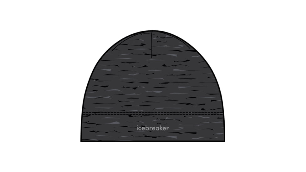 Icebreaker 200 Oasis Beanie, Jet Heather, One Size, IB0A56SH002OS