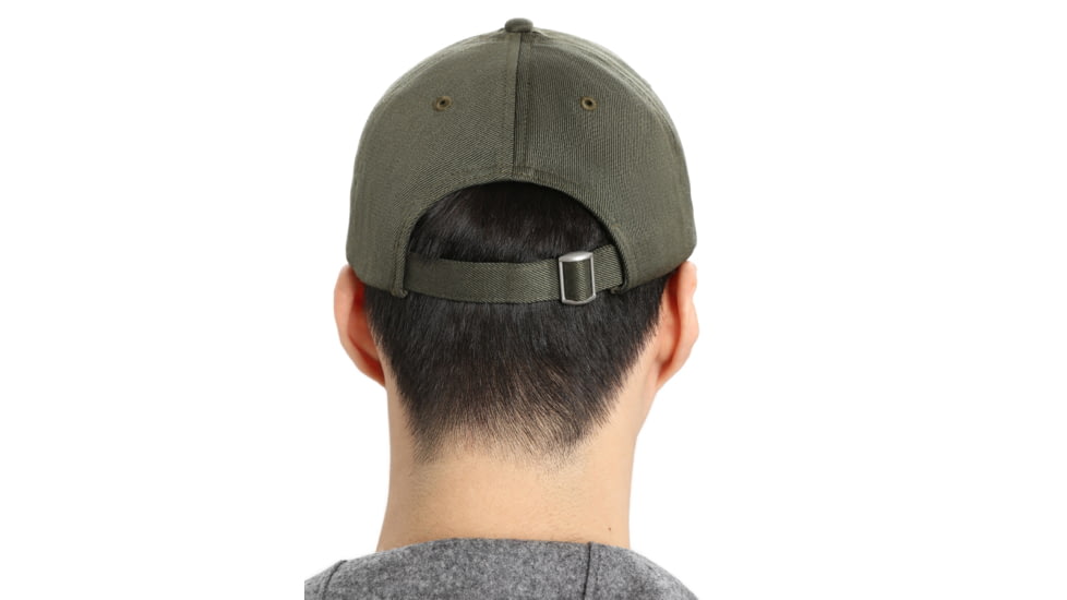 Icebreaker 6 Panel Hat, Loden/Black, One Size, IB0A59HA083OS