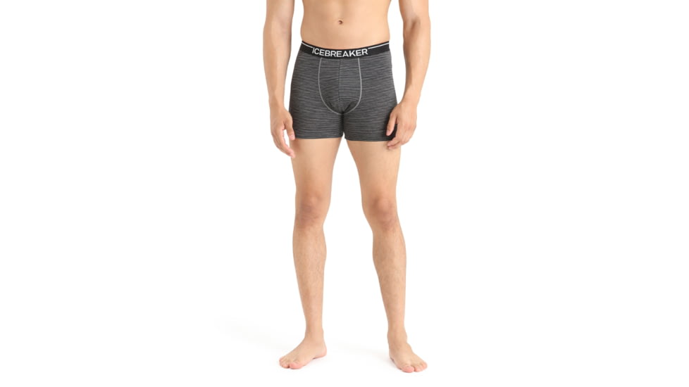 Icebreaker Anatomica Boxers - Mens, Gritstone Heather, Medium, IB103029038M