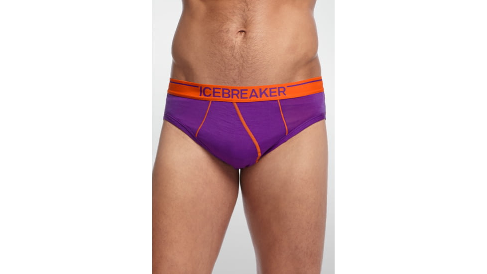 Icebreaker Anatomica Briefs - Men's-Emperor Spark-Large