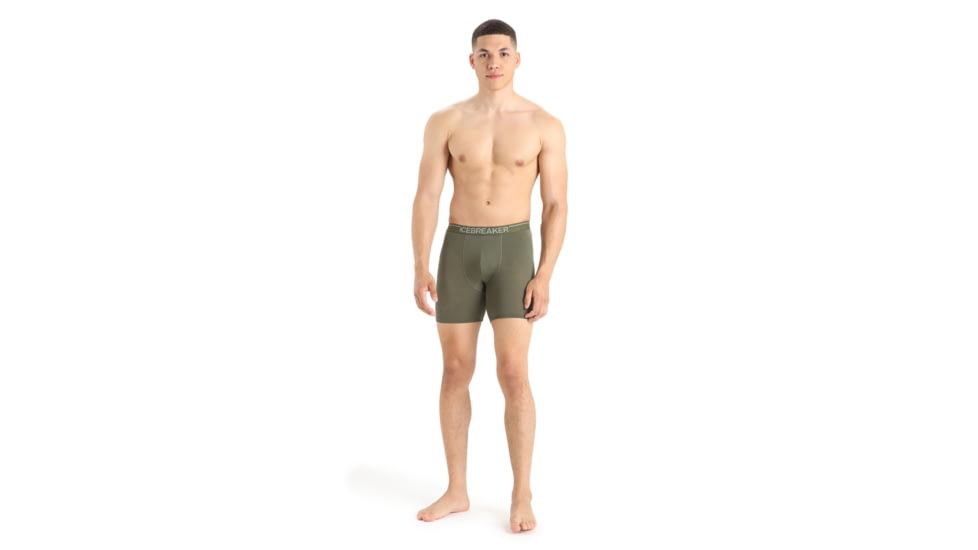 Icebreaker Anatomica Long Boxers - Men's, Loden, Extra Large, IB103055069XL