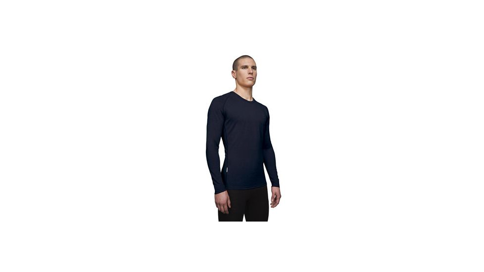 Icebreaker Atlas 150 Long Sleeve Shirt Clearance - Men's-Large-Ink