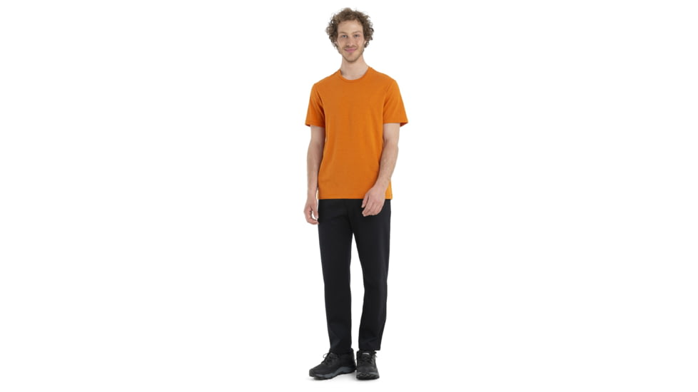 Icebreaker Central Classic Short Sleeve T-Shirt - Men's, Earth, Large, IB0A56JX865L