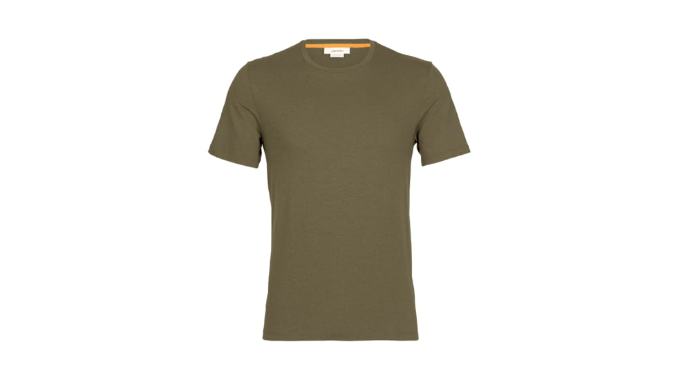 Icebreaker Central Classic Short Sleeve T-Shirt - Mens, Loden, Medium, IB0A56JX069M