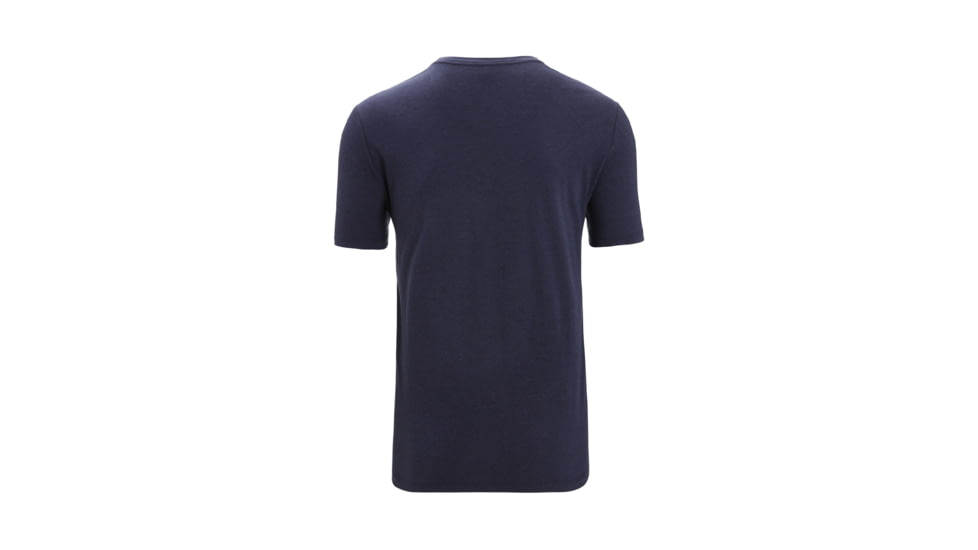 Icebreaker Central Classic Short Sleeve T-Shirt - Mens, Midnight Navy, Medium, IB0A56JX401M