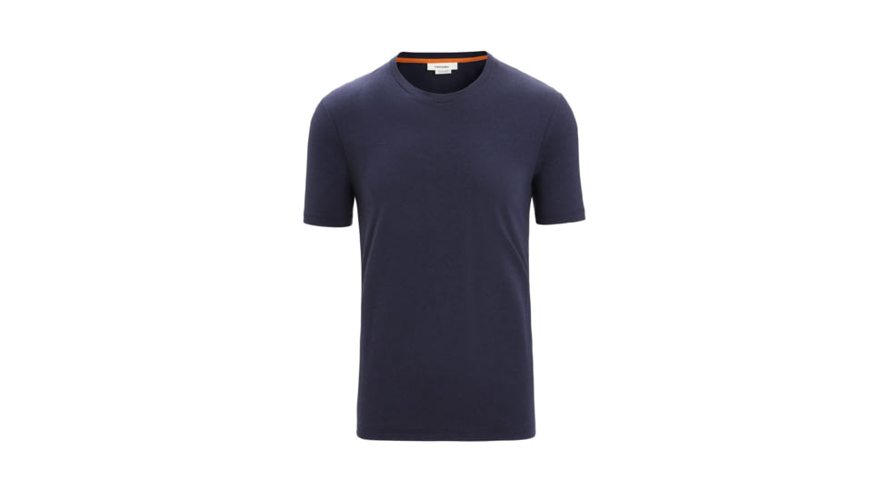 Icebreaker Central Classic Short Sleeve T-Shirt - Men's, Midnight Navy, Medium, IB0A56JX401M