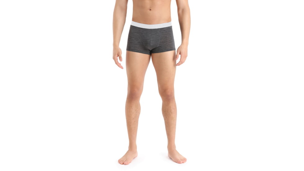 Icebreaker Cool-Lite Anatomica Trunks - Mens, Monsoon Heather, Large, IB105223034L