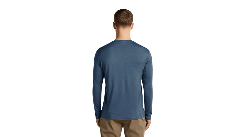 Icebreaker Merino 150 Tech Lite Long Sleeve IB Vertical Tee - Mens