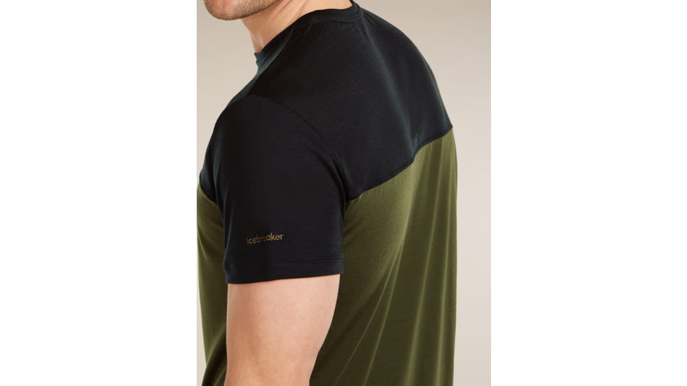 Icebreaker Merino Blend 125 Cool-Lite Sphere Short Sleeve T-Shirt Colour Block - Mens