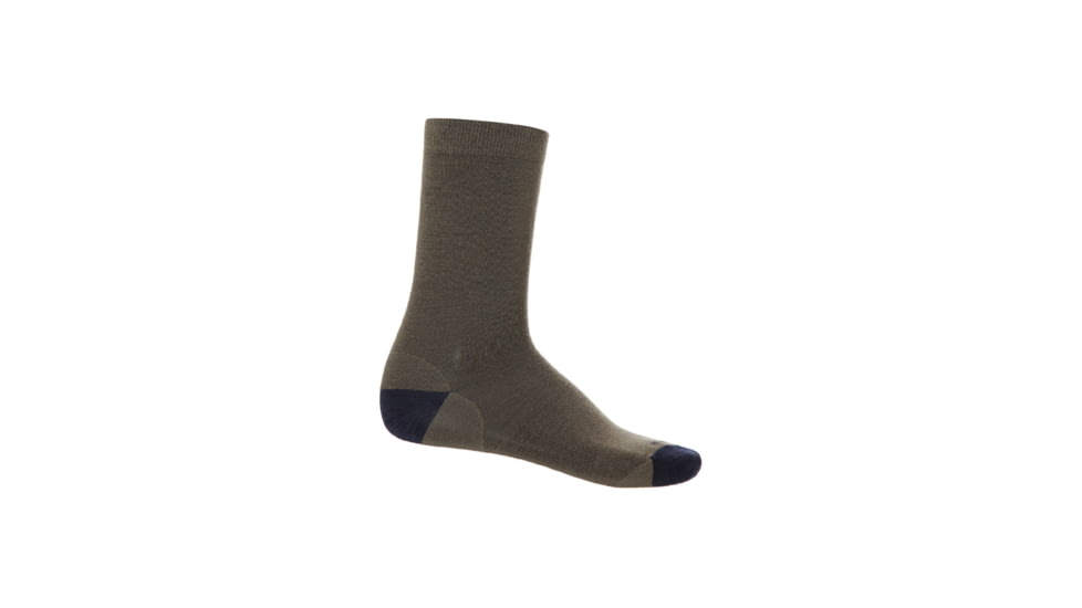 Icebreaker Lifestyle Fine Gauge Crew Socks - Men's, Loden/Midnight Navy, Large/Extra Large, IB105116583LXL