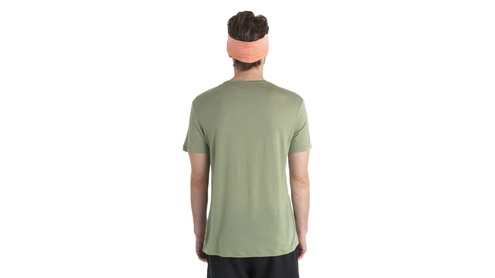 Icebreaker Men Merino 125 Cool-Lite Sphere SS Tee, Lichen, M, IB0A56ZMA74M