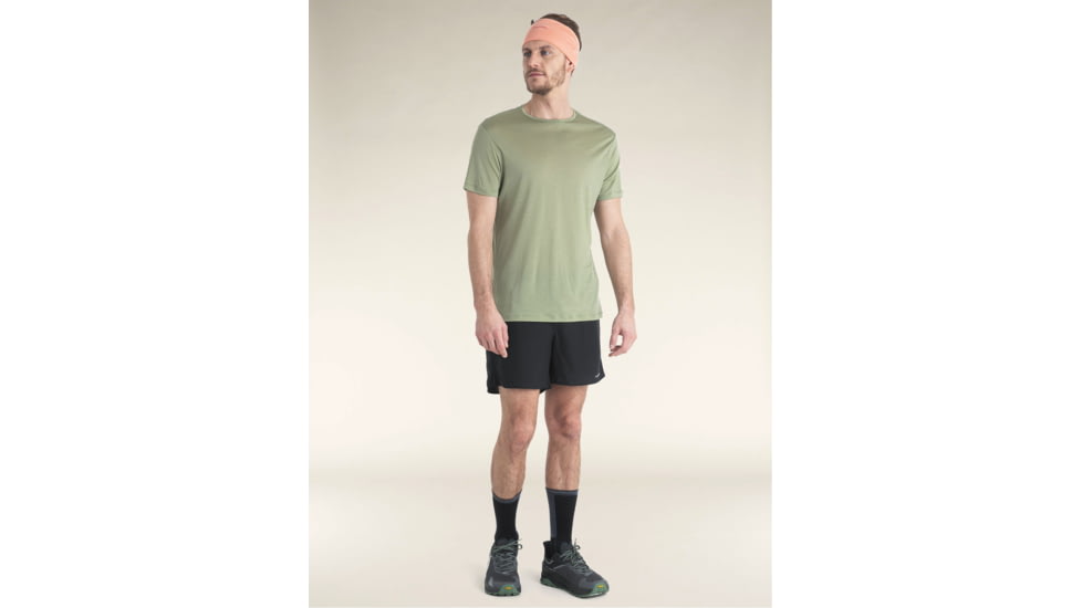 Icebreaker Men Merino 125 Cool-Lite Sphere SS Tee, Lichen, M, IB0A56ZMA74M