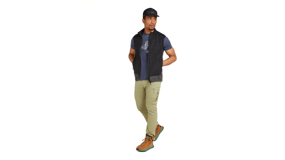 Icebreaker Men Merino 150 Tech Lite SS Tee Skiing Yeti, Graphite, M, IB0A572Y884M