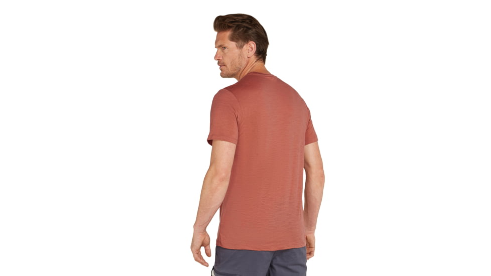 Icebreaker Men Merino 150 Tech Lite SS Tee Van Life, Cedar Wood, L, IB0A572G01ML