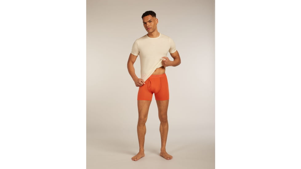 Icebreaker Merino 150 Anatomica Boxers wFly - Mens, Fervid, Extra Large, IB1030300GTXL