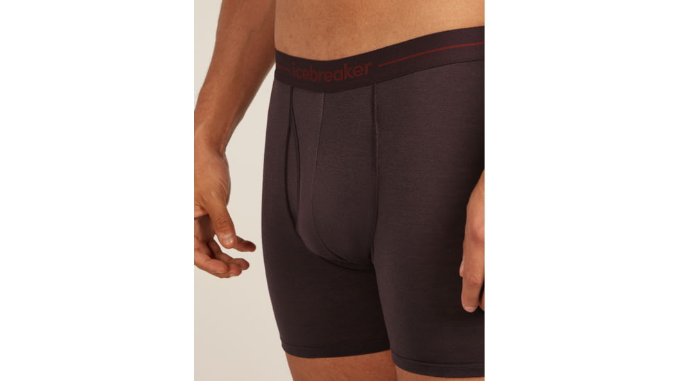Icebreaker Merino 150 Anatomica Boxers wFly - Mens, Java, Extra Large, IB1030300GWXL