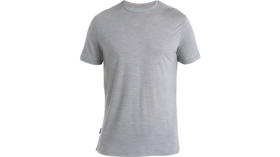 Icebreaker Merino Blend 125 Cool-Lite Sphere SS T-Shirt - Mens, Metro HTHR, Small, IB0A56ZM016S