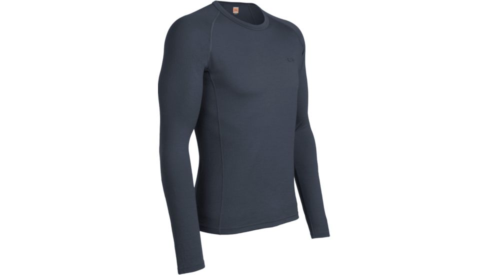 Icebreaker Oasis Long Sleeve Crewe 200 - Men's-Small-Monsoon