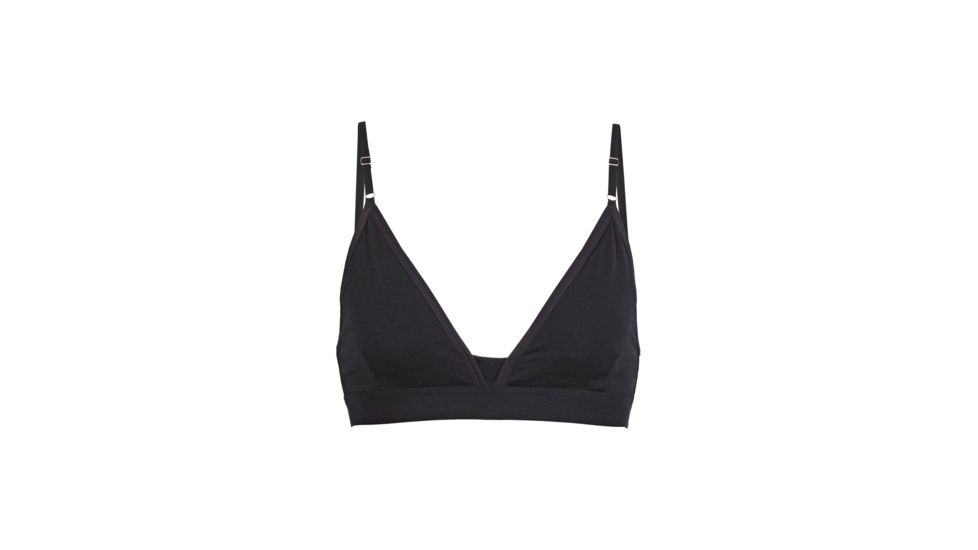 Icebreaker Siren Bra, Black/Black, XL, 103026001XL