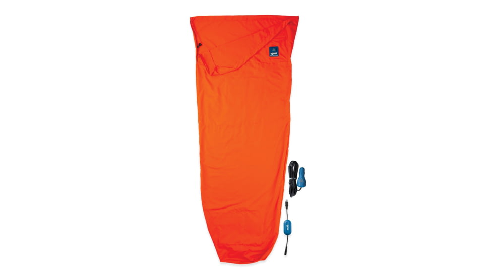 Ignik Heated Sleeping Bag Liner, Orange, IGRCS-00120