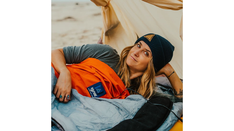 Ignik Heated Sleeping Bag Liner, Orange, IGRCS-00120