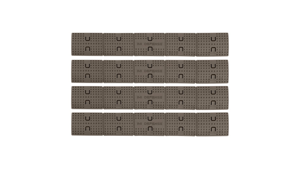 USED IMI Defense 1913 Picatinny Rail, Cover Sections - Set Of 4, O.D. Green, IMI-ZRC1O.D. GREEN, EDEMO1, Used, Condition Like New, Inspect and Rebox