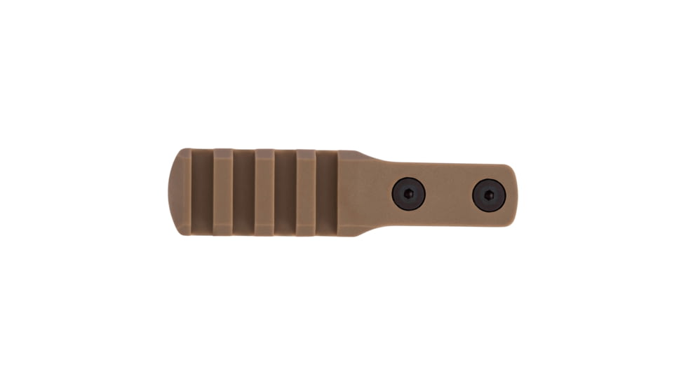 IMI Defense MLK Polymer 4 Notch M-LOK Rail Extended Section for Light/Laser, Flat Dark Earth, IMI-PMK4EFDE