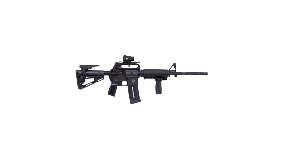 IMI Defense AR-15, M16 Accessory Rail OVG OverMolded Picatinny Vertical Front Grip, Black, 96550