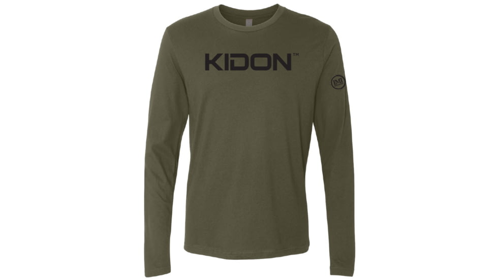 IMI Defense Kidon OD Green Long Sleeve Crew Tee