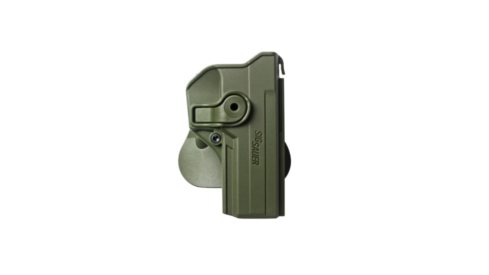 IMI Defense Polymer OWB Paddle Holster, SIG Sauer P250, SIG Sauer P320, SIG Sauer P320 X5, Olive Drab Green, Right, IMI-Z1060O.D. GREEN