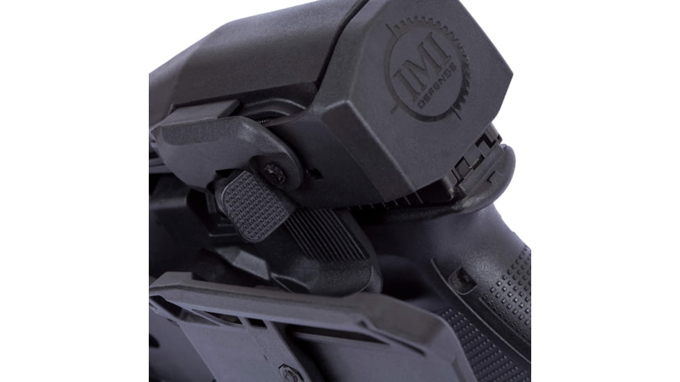 IMI Defense RDL3 Level 3 Light Bearing and Red Dot Sight Durable Polymer Glock Drop Leg Holster, Olive Drab Green, Right, IMI-RDL3O.D. GREEN