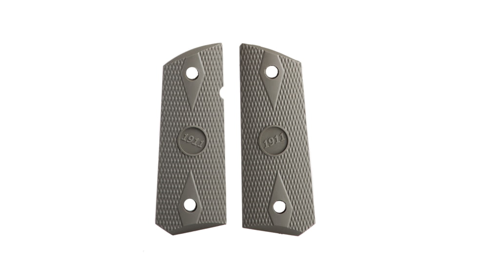 IMI Defense Overmolded 1911 Officer Size Grip Set, O.D. Green, IMI-ZHG02O.D. GREEN