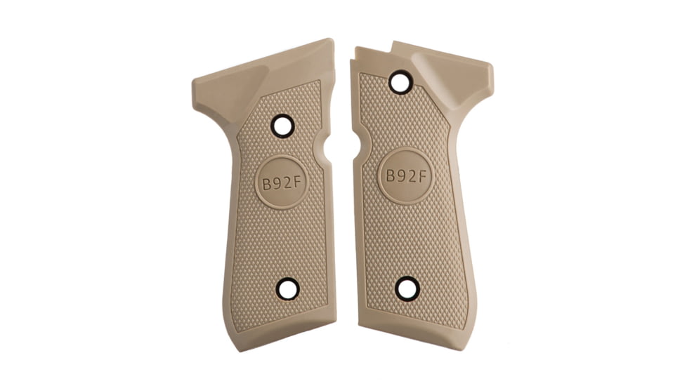 IMI Defense Overmolded Beretta 92F Pistol Grip, FDE, IMI-ZHG03FDE