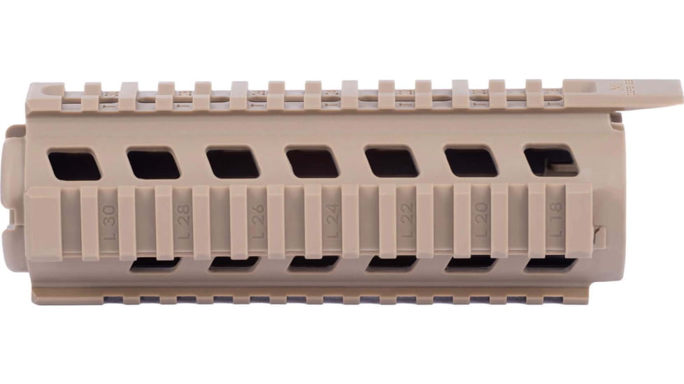 IMI Defense PCQ G2 AR-15/M4 Carbine Drop In Quad Picatinny Rail Handguard, Flat Dark Earth, 168.65 cm, IMI-ZPG05G2-FDE