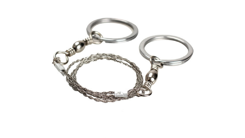 Infinite Product Solutions 24in Outdoor Survival Wire Saw, Silver, WIRESAW