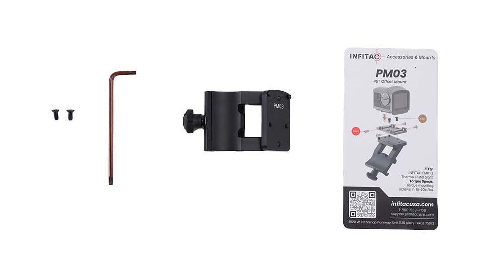 InfiTac 45 degree Offset Mount